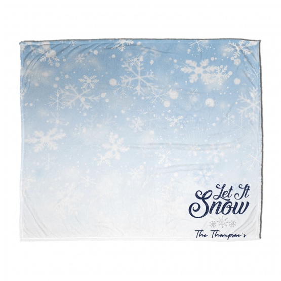 Let It Snow Blanket